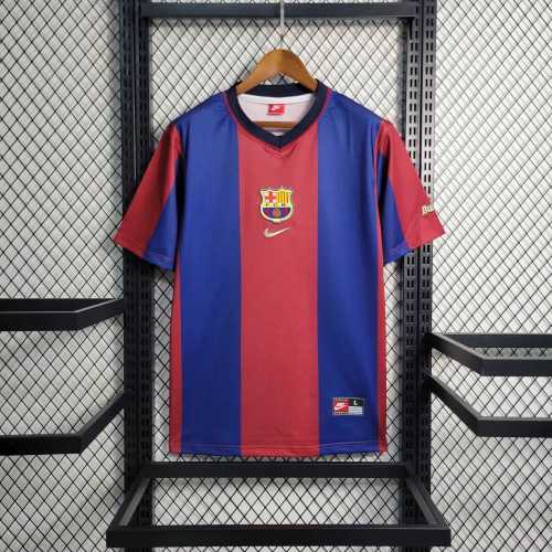 Barcelona 1998/1999 Home Retro Jersey
