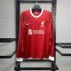 Thai Version Liverpool 23/24 Home Long Sleeve Jersey