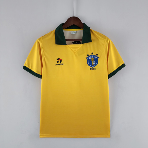 Brazil 1988/1991 Home Retro Jersey