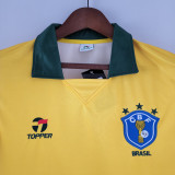 Brazil 1988/1991 Home Retro Jersey