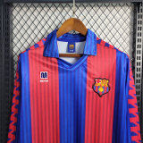 Barcelona 1991/1992 Home Retro Long Sleeve Jersey