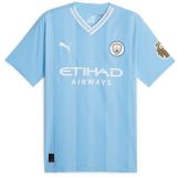Thai Version Manchester City 23/24 Home Jersey with Champions 23 printing
