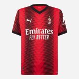 Player Version AC Milan 23/24 Home Authentic Jersey