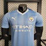 Player Version Manchester City 23/24 Home Authentic Jersey