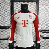Player Version Bayern Munich 23/24 Home Long Sleeve Authentic Jersey