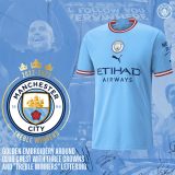 Manchester City 22/23 Treble Winners Commemorative Jersey
