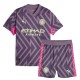 Kids Manchester City 23/24 Goalkeeper Jersey and Short Kit