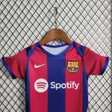 Barcelona 23/24 Home Infant Rompers
