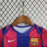 Barcelona 23/24 Home Infant Rompers