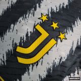 Player Version Juventus 23/24 Home Long Sleeve Authentic Jersey