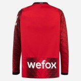 Thai Version AC Milan 23/24 Home Long Sleeve Jersey