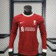 Player Version Liverpool 23/24 Home Long Sleeve Authentic Jersey