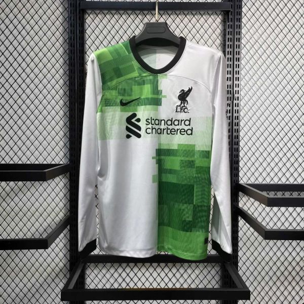 Thai Version Liverpool 23/24 Away Long Sleeve Jersey