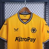 Thai Version Wolves 23/24 Home Jersey