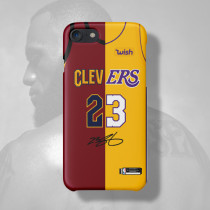 LeBron James Jersey Stitching Phone Case