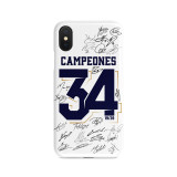 Real Madrid 34 Champions Signature Phone Case
