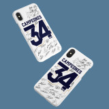 Real Madrid 34 Champions Signature Phone Case