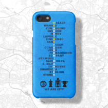 Manchester City 4 Championships Player Name Phone Case