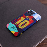 Lionel Messi Career Stitching Jersey Phone Case
