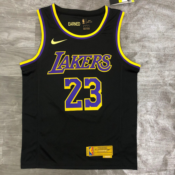 Men's Kobe Bryant 2020-21 Black Swingman Player Jersey - Earned Edition