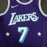 Men's Carmelo Anthony Purple Team Jersey - 75th Anniversary City Edition
