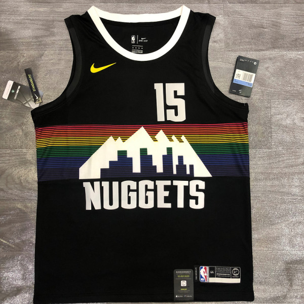 Nikola Jokic Black Men's Player Jersey-Retro Classic Edition