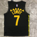 Men's Kyle Lowry Black Swingman Player Jersey – City Edition
