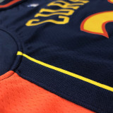 Men's Stephen Curry Navy Player Jersey - Retro Classical Edition