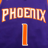 Men's Devin Booker 2020-21 Purple Swingman Player Jersey - Icon Edition
