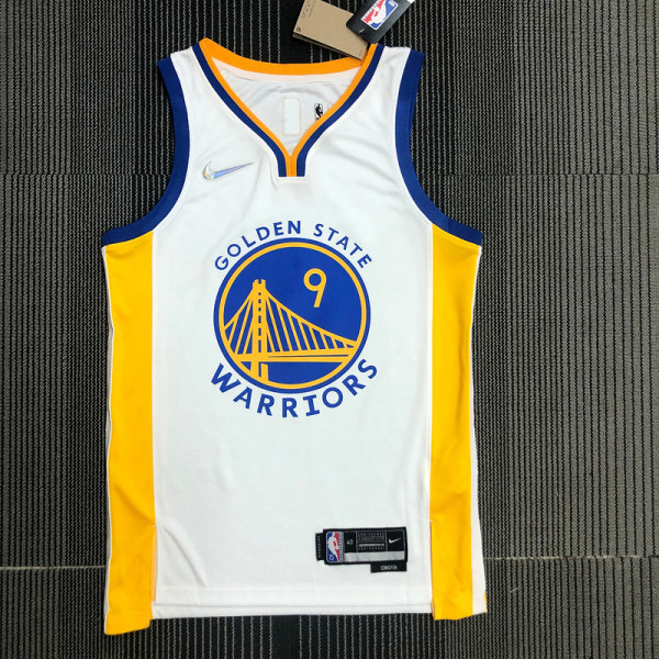 Men's Andre Iguodala White Team Jersey - 75th Anniversary Edition