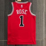 Men's Derrick Rose Red Team Jersey - 75th Anniversary Edition