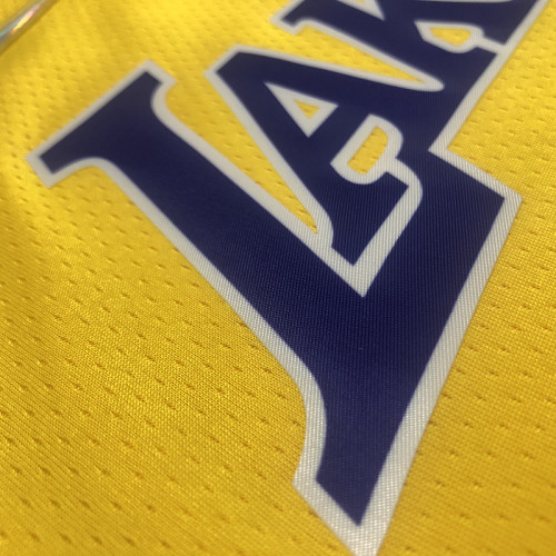 Men's LeBron James Yellow Team Jersey - 75th Anniversary Edition