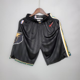 Men's Black 2020-21 Swingman Shorts - City Edition