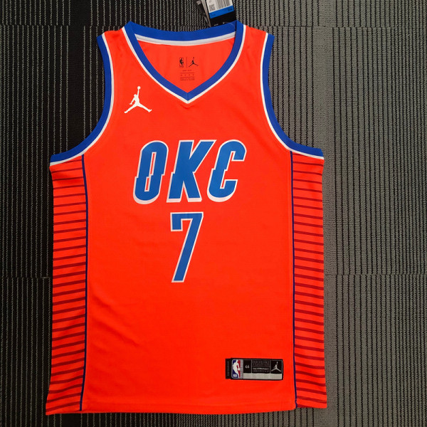 Carmelo Anthony Men's Orange Swingman Team Jersey - Statement Edition