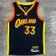 Men's James Wiseman 2020-21 Navy Swingman Jersey - City Edition
