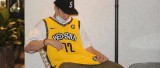 Men's Kevin Durant Yellow Swingman Player Jersey - Spread Love