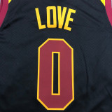 Kevin Love Men's Black Swingman Team Jersey - Statement Edition