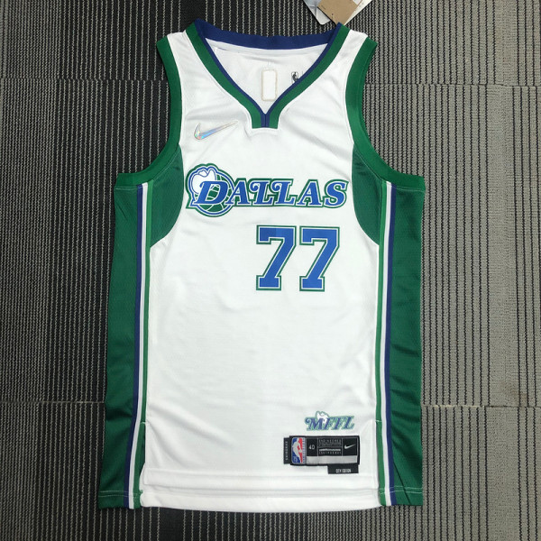 Men's Luka Dončić White Team Jersey - City Edition