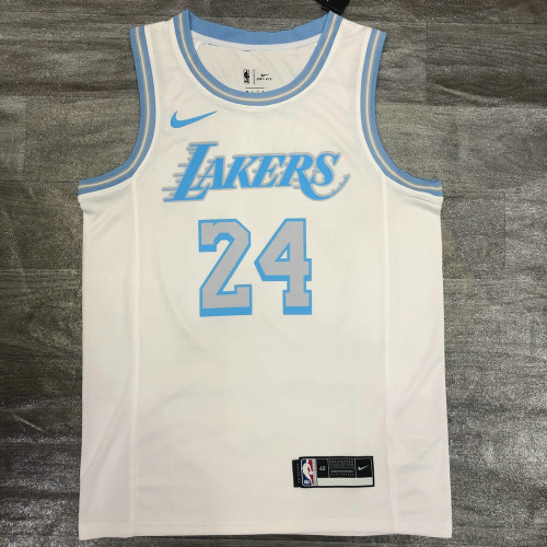 Men's Kobe Bryant White Player Jersey - City Edition