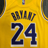 Men's Kobe Bryant Yellow Team Jersey - 75th Anniversary Edition