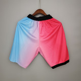 Men's Pink&Blue 2020-21 Swingman Shorts - City Edition