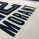 Men's Ja Morant White 2020-21 Swingman Player Jersey – Association Edition