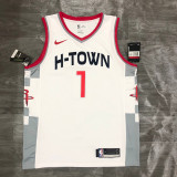 Men's John Wall White 2019-20 Finished Swingman Player Jersey - City Edition