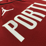 Men's Damian Lillard Red Team Jersey - Statement Edition