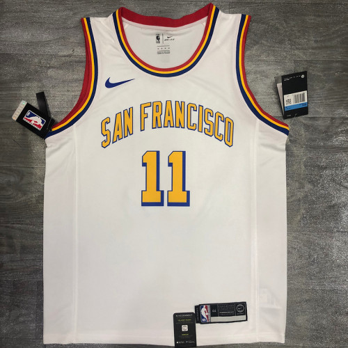 Klay Thompson Men's White Player Jersey - San Francisco Classic Edition