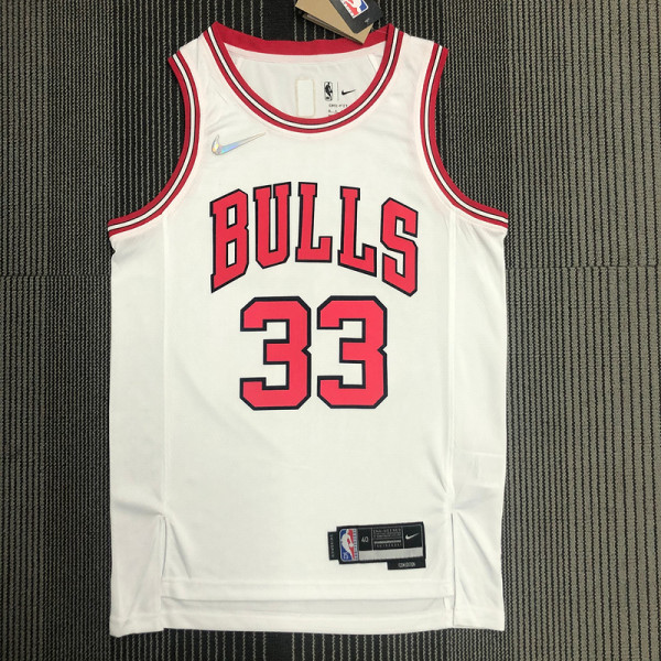 Men's Scottie Pippen White Team Jersey - 75th Anniversary Edition