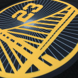 Men's Draymond Green Black Team Jersey - 75th Anniversary City Edition