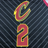 Kyrie Irving Men's Black Swingman Team Jersey - Statement Edition