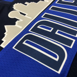 Men's Kristaps Porzingis Navy Swingman Player Jersey - Statement Edition