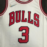 Men's Dwyane Wade White Team Jersey - 75th Anniversary Edition